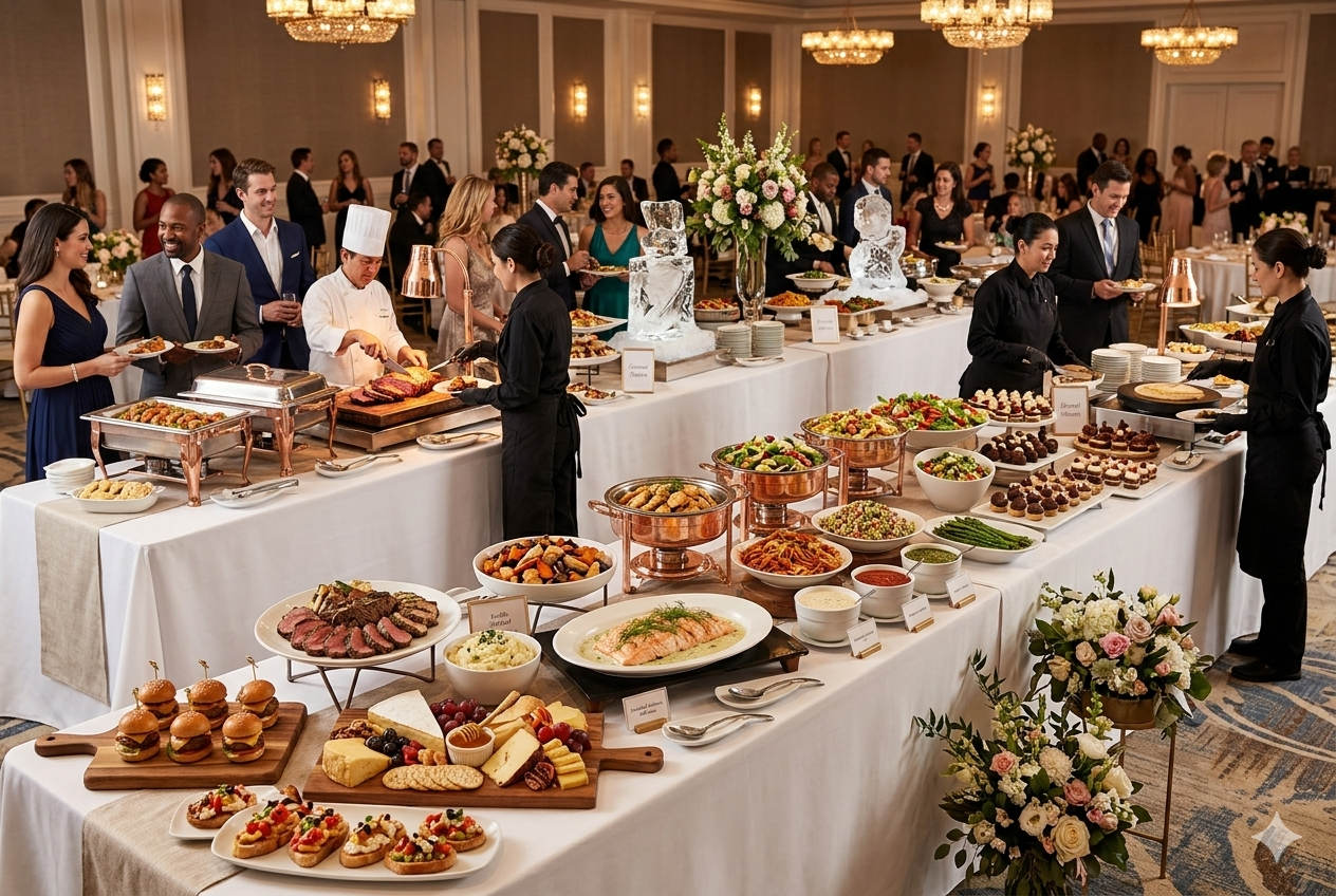 Gourmet Catering & Buffet System