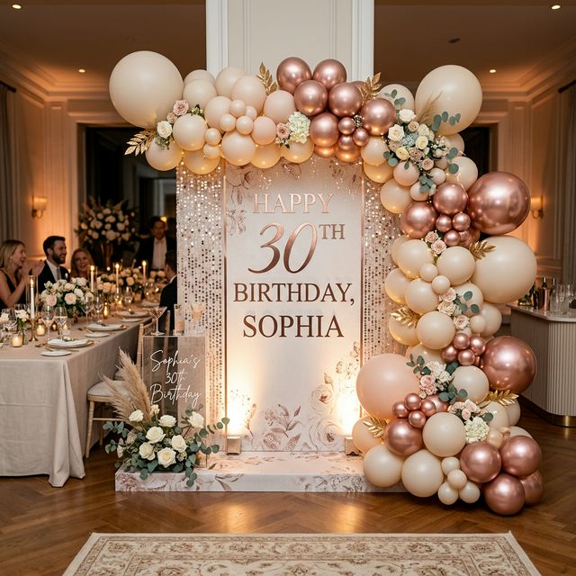Birthday setup